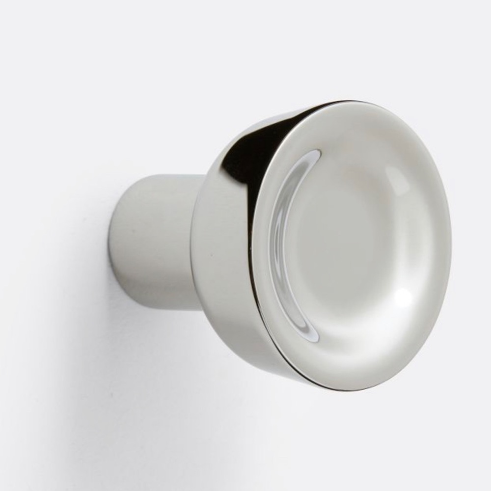 Rejuvenation Richmond Cabinet Knob in Brushed Nickel, NEW NWT